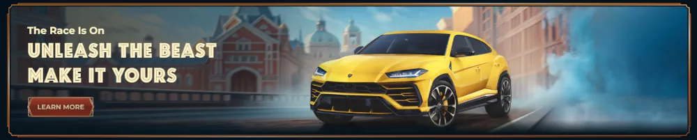 Promoção de sorteio do SUV de luxo "Desencadeie a Besta" da MonsterWin.